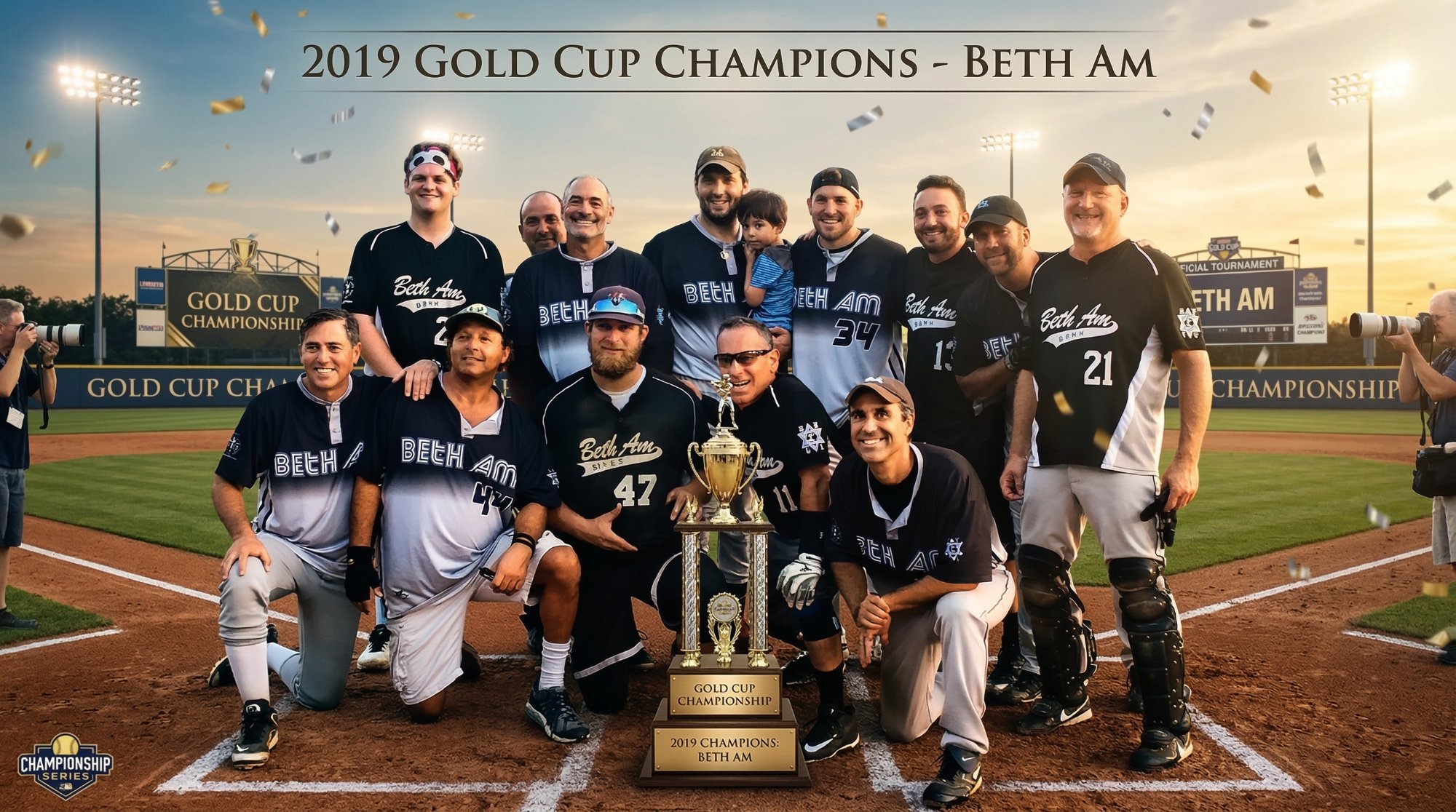 2019 Gold Cup Champions - Beth Am
