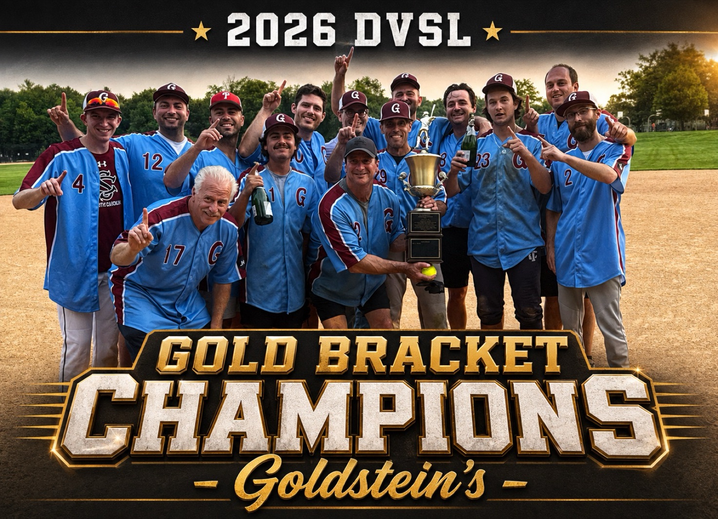 2026 Gold Bracket Champions - Goldstein's